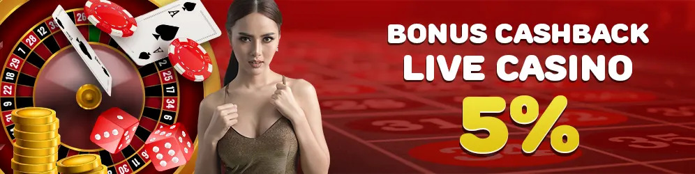 Bonus Cashback Live Casino